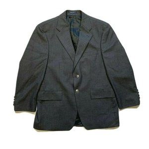 Vintage Chaps Ralph Lauren 100% Wool Blazer Sport Jacket Coat Canada‎ 40S READ*